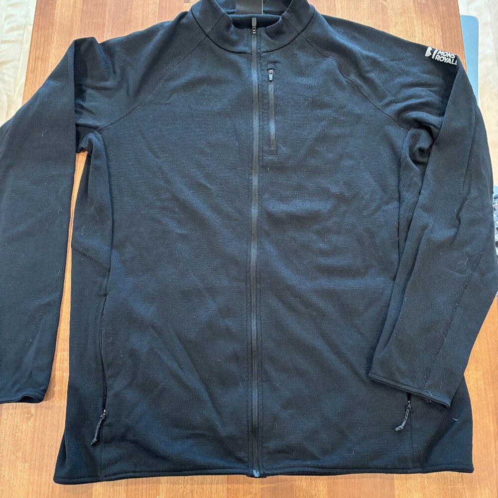 Mons Royale Approach Merino Wool Gridlock Jacket
